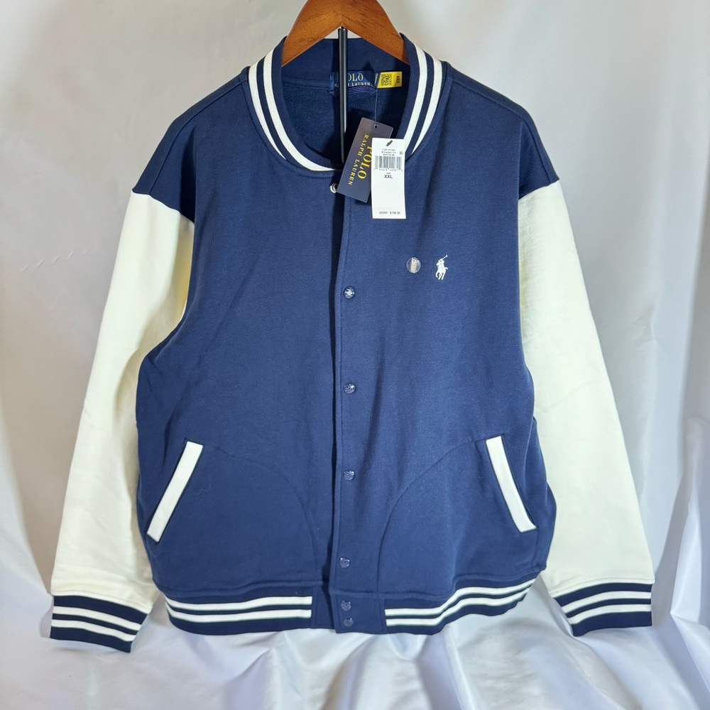 Polo Ralph Lauren Fleece Baseball Jacket